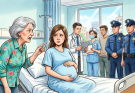 In order for my sister to have her ideal wedding, my mother barged into my hospital room and insisted that I give her the $25,000 I had saved for a risky delivery. “No,” I replied. This is for my baby’s surgery,” she curled her hands into fists and struck my nine-month belly. My water broke right away. As my parents continued to yell at me to “pay up” while I cried into the sheets, the door of Room 418 swung open, revealing the person I had discreetly invited.