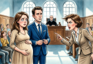 PART1: Eight Months Pregnant, I Showed Up to Court to Finalize My Divorce — But When My Husband’s Mistress Slapped Me in Front of Everyone, the Judge Suddenly Ordered the Room Locked Down