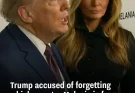 Trump Faces Criticism After Seeming to Forget Melania’s Homeland at Premiere